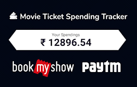 Spending Calculator for Book My Show &amp; Paytm