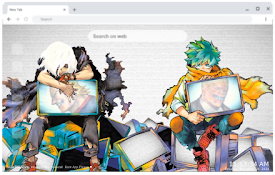 Deku And Shigaraki Wallpaper