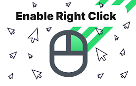 Enable Right Click – 启用右键点击