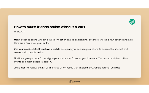 Plugin Screenshot
