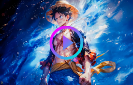 Hero: Monkey D.Luffy Dark Blue Theme Dimensions