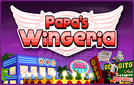 Papa&#39;s Wingeria Unblocked Game - Launcher
