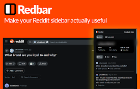 Redbar: Sidebar for Reddit