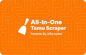 Temu Scraper - Data Extractor &amp; Exporter