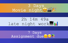 Countdown for browser
