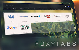 Foxy Tabs - Modern new tab start page