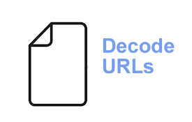 Decode URLs