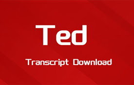 TED Transcript Download