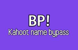 Kahoot name bypass