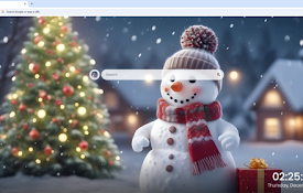 Snowman Live Wallpaper