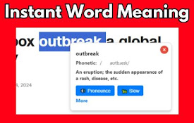 Instant Word Definition