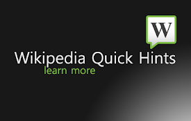 Wikipedia Quick Hints