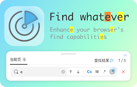 Find whatever - regex &amp; auto re-find