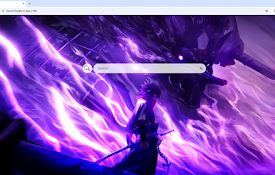 Sasuke Uchiha and Susanoo Live Wallpaper