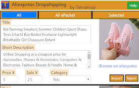 Taknalogy Aliexpress Dropshipping