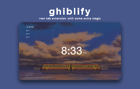 ghiblify - new tab