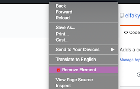 Simple Remove Element