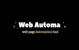 Web Automa - Web page automation tool