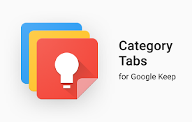Category Tabs for Google Keep™
