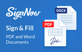 signNow - Sign and Fill PDF &amp; Word Documents