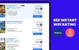 SignalSurf: Assess WiFi on Booking &amp; Airbnb