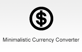 Minimalistic Currency Converter