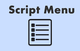 Script Menu