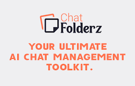 ChatGPT Folders, Search, Bookmarks - ChatFolderz: AI Chat Organizer Tool.