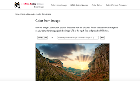 Image Color Picker - find colors from image