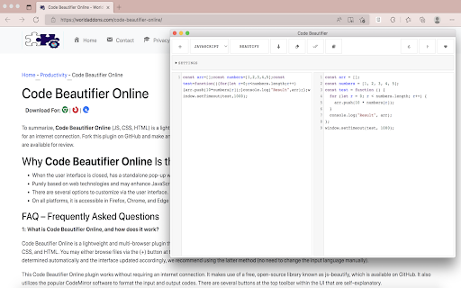 Plugin Screenshot
