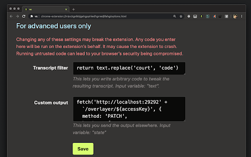 Plugin Screenshot