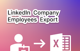 Employees Export for LinkedIn™️(Email)