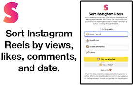 Instagram Reels Sorter
