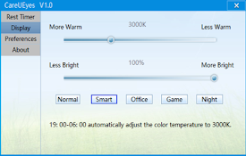 Screen dimmer