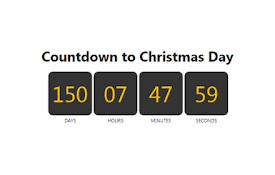Countdown to Christmas Day