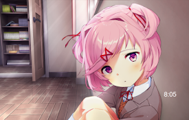 Just Natsuki Screen Saver : DDLC