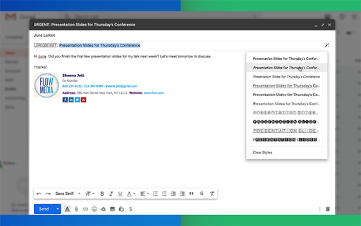 Plugin Screenshot
