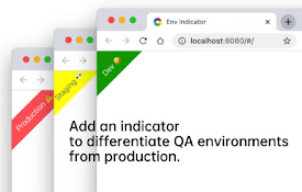 Environment Indicator 环境指示器