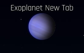 Exoplanet New Tab