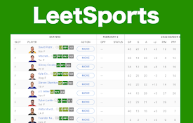 LeetSports Fantasy Hockey Tools