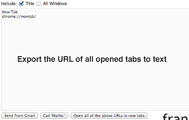 Export Tabs