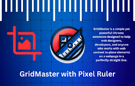 GridMaster with Pixel Ruler and Crop