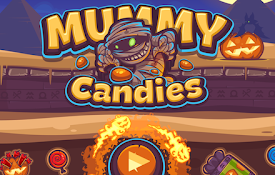 Mummy Candies 在浏览器中游戏 - 免费且离线可用