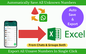 WA Master: Unsave Contact Exporter For WhatsApp Chats &amp; Groups