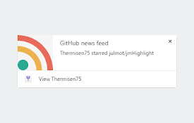 News Feed for GitHub