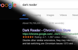 Dark Reader Dark
