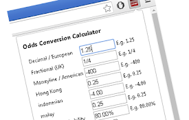 Odds conversion