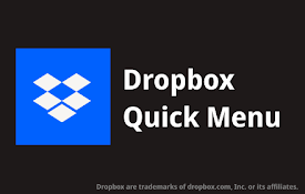 Dropbox 快速菜单