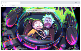 Rick And Morty Spaceship Live Wallpaper