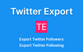 Twitter Export Follower